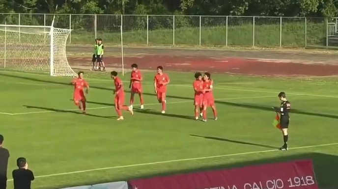 U-15中国队VS意大利赛后几项比较突出数据。